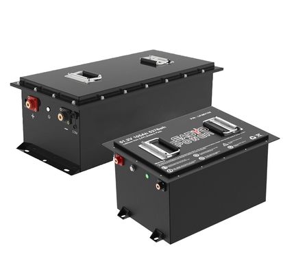 주문 스마트 CANBUS RS485 LiFePO4 골프 카트 48V 51.2V 150Ah 리?? 철 LFP 배터리 LCD LED 디스플레이 / 충전기 온라인 제품