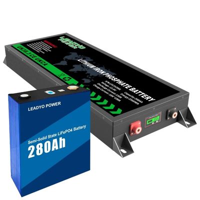 주문 12V 슬림라인 4X4 오프로드 12.8V 280Ah 반탄소 상태 LiFePO4 배터리 온라인 제품