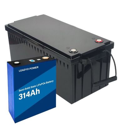 주문 Semi Solid State SSS 12.8V 314Ah LiFePO4 배터리 팩 12V 200AMP BMS LFP 배터리 온라인 제품