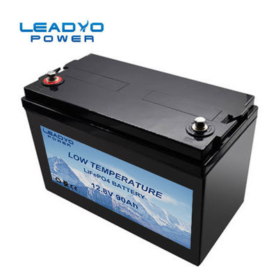 12kg 90Ah 저온 LiFePO4 배터리 12V 리튬 철 인산염 배터리