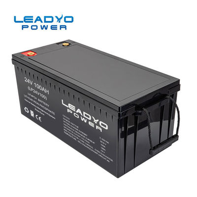 블루투스 24V 100ah 리튬 이온 배터리 LiFeP04 방수 E 보트 요트