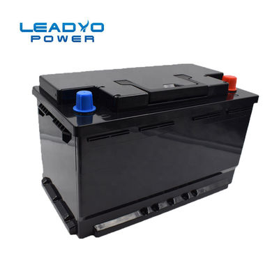 12V 80Ah 리튬 해양 크랭킹 배터리 1000CCA 정지 시작 배터리