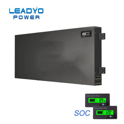 야영자 RV 해병을 위한 Lifepo4 100ah 호리호리한 리튬 전지 12V 65mm 간격