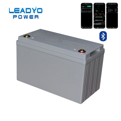 블루투스 100Ah 12V Lifepo4 배터리 12 볼트 딥 사이클 RV 배터리